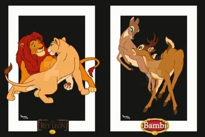 Simba Nala Faline Bambi