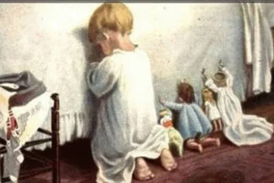 angelitos orando