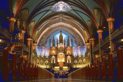 Interior de Notre Dame-Paris