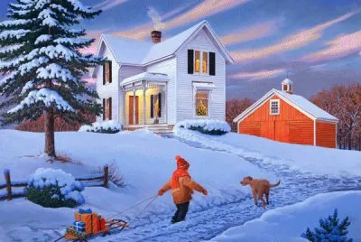 Coming Home (Xmas Version) jigsaw puzzle