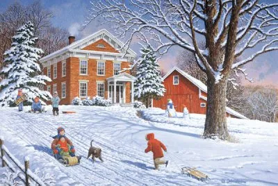 Snow Party jigsaw puzzle