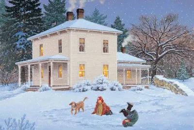 Softly Falling jigsaw puzzle