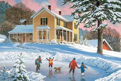 Skating Party jigsaw puzzle