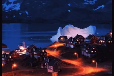 midnight in Greenland