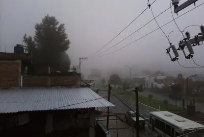 Neblina sobre el Aeropuerto, Uruapan