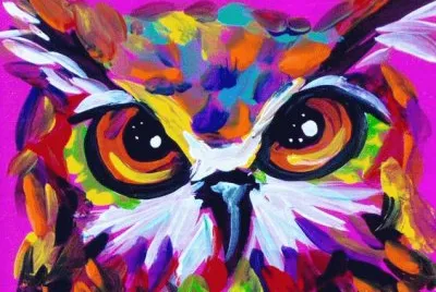 Colored Owl