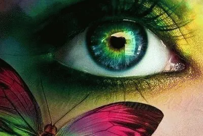 Lady with Butterfly