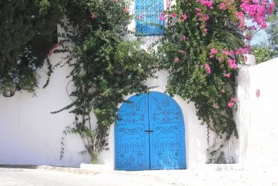 Puerta y Flores