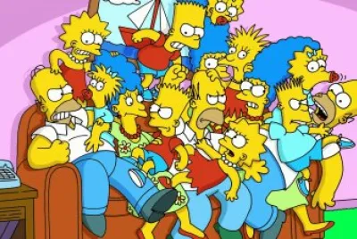 EvoluciÃ³n Simpsons jigsaw puzzle