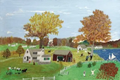 Anna Mary Robertson Moses (Grandma Moses)1860-1961