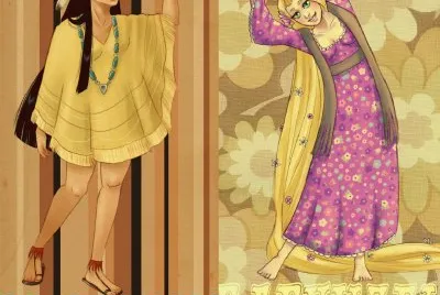 Pocahontas Rapunzel