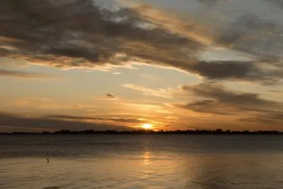 atardecer en ChascomÃºs