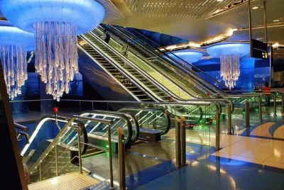 Metro Station Khaleed bin Waleed - Dubai