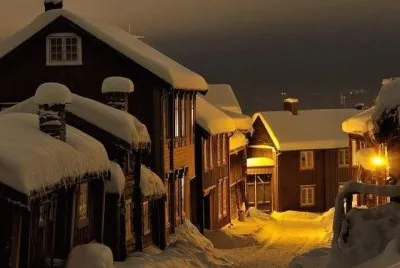 Invierno en Noruega