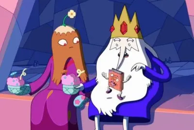 Rey Helado con un amigo