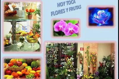 HOY TOCA FLORES Y FRUTAS