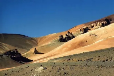 En la Puna SalteÃ±a. Argentina