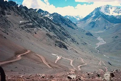 En la RN A006. Mendoza. Argentina