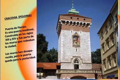 CRACOVIA (POLONIA) - PUERTA DE FLORIAN