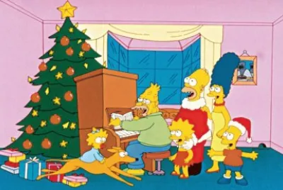 Navidad con los Simpson