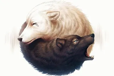 YING YANG jigsaw puzzle