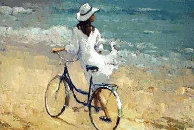 mirando el mar
