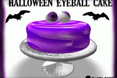 Halloween Eyeball Cake