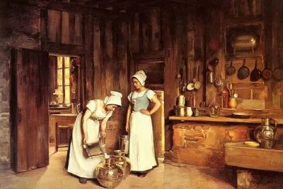Franck Antoine Bail - Two Milkmaids
