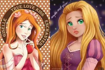 Giselle Rapunzel jigsaw puzzle