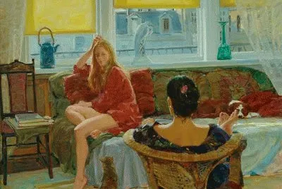 פאזל של David P. Hettinger Girl Talk