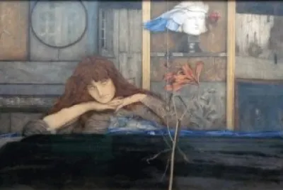 פאזל של Ferdand Khnopff I Lock the Door Up