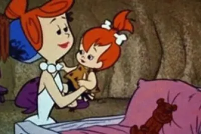 Vilma con Pebbles jigsaw puzzle