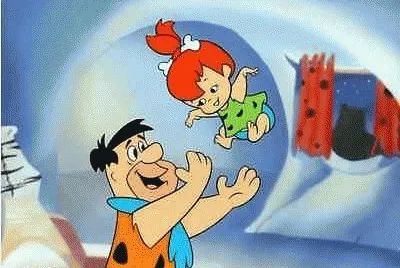jugando con Pebbles jigsaw puzzle
