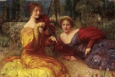 Arthur Hacker -Musicienne du Silence
