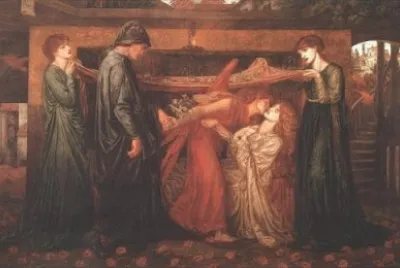 Dante Gabriel Rossetti- Dante 's Dream