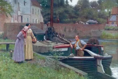 Edmund Blair Leighton - Chaff