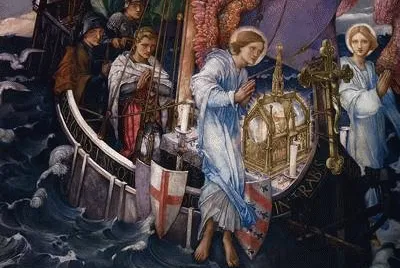 Edward Reginald Frampton-Passage of the Holy Grail
