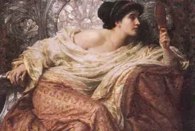 Frank Dicksee- The Mirror