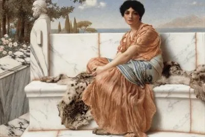 J.W.Godward -In the Days of Sappho