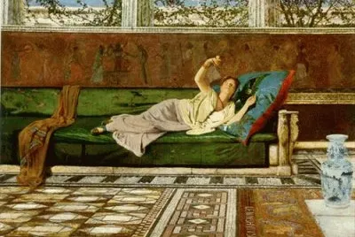 John Atkinson Grimshaw The Butterfly