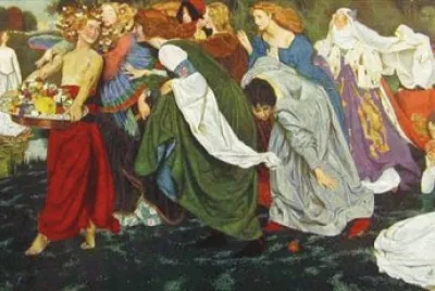 John Byam Liston Shaw- Love 's Baubles