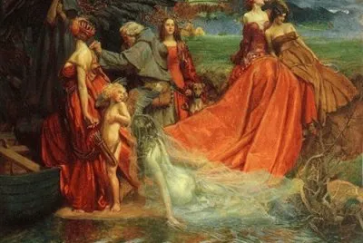 John Byam Liston Shaw- Now is the Pilgrim