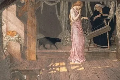 John Dixon Batten- Sleeping Beauty The Princess pr