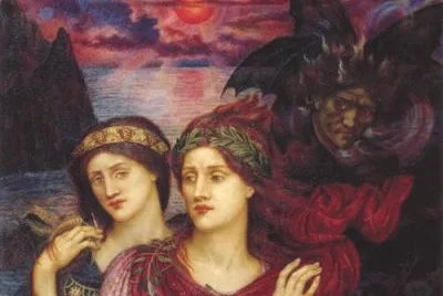 MorganEvelyn Pickering De Morgan-The Vision