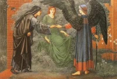 Sir Edward Burne-Jones-Heart of the Rose