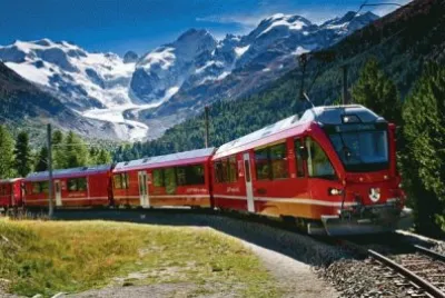 trenes y paisaje