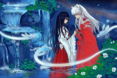 INUYASHA AND KIKYOU