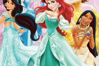 Jasmine Cinderella Ariel Belle Pocahontas jigsaw puzzle