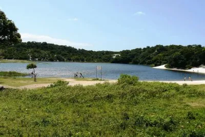 פאזל של Lagoa de AbaetÃ©. Salvador de Bahia
