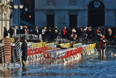 piazza san marco / aqua alta